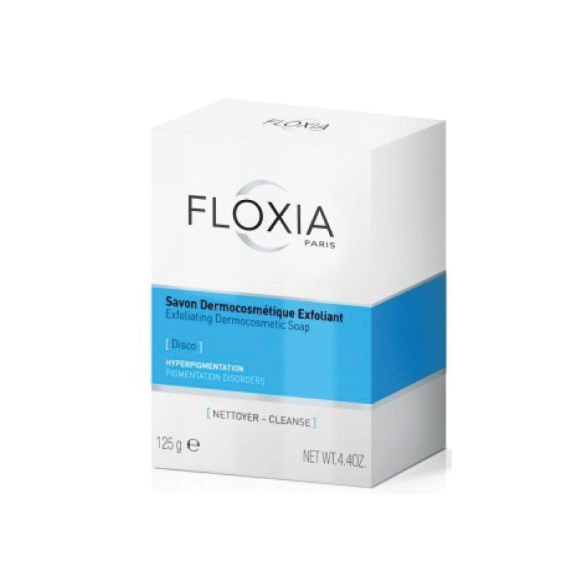 FLOXIA SAVON EXFOLIANT ECLAIRCISSANT DISCO (BLEU)