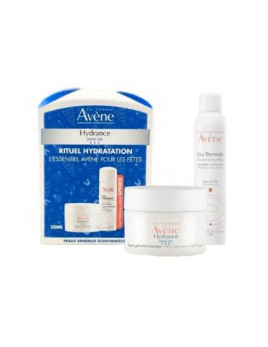 AVENE COFFRET (HYDRANCE AQUA GEL + EAU THHERMALE )
