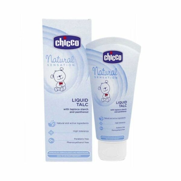 CHICCO NAT SENS TALC LIQUIDE 100ML