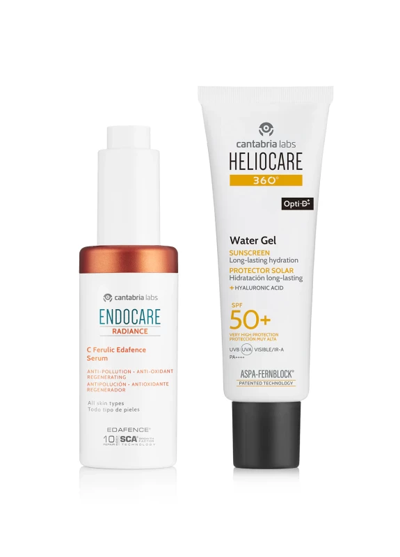 ENDOCARE COFF RADIANCE C FERULIQUE SERUM+ ECRAN WATER GEL SPF+ -30%