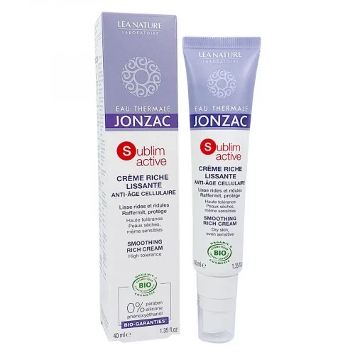 JONZAC SUBLIMACTIVE CREME RICHE ANTI AGE 40ML