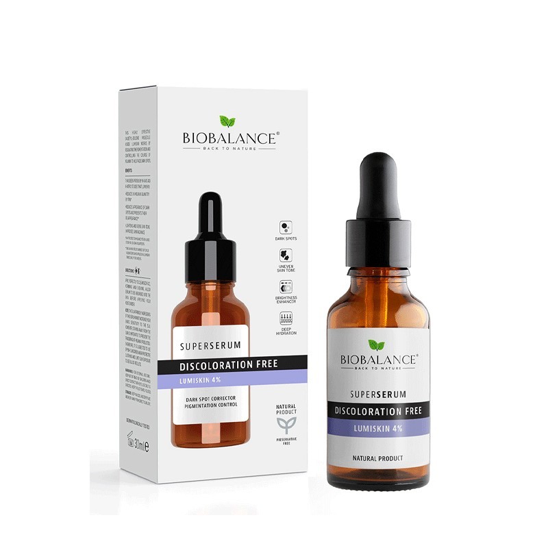 BIOBALANCE SUPER SERUM DISCOLORIATION FREE 30ML