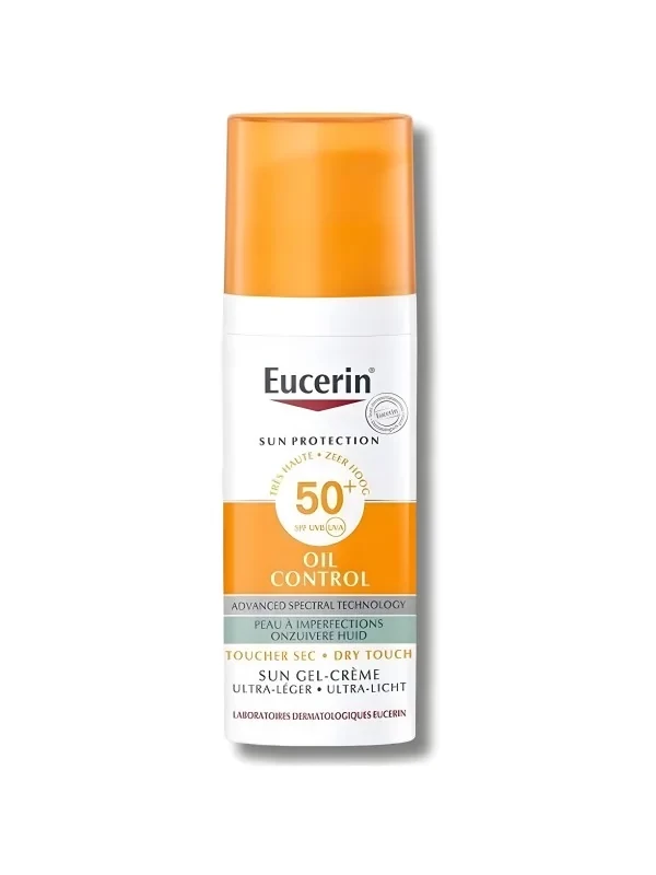 EUCERIN OIL CONTROL GEL CR TOUCH SEC 50ML SPF50+