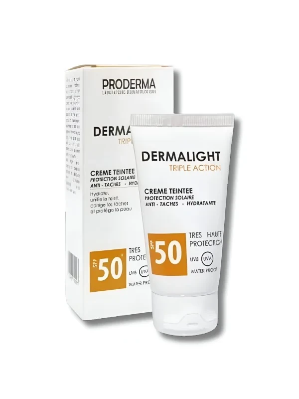 DERMALIGHT ECRAN INVISIBLE SPF50+ 50ML